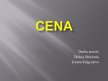 Prezentācija 'Cena', 1.