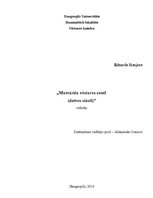 Referāts 'Mutvārdu vēstures avoti: dzīves stāsti un to specifika', 1.