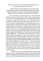 Eseja 'Kādā veidā māksla, literatūra varētu ietekmēt psiholoģijas attīstību', 1.