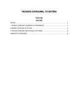 Referāts 'Tiesisks darījums, tā būtība', 1.