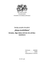 Paraugs 'Būvju novērtēšana', 1.