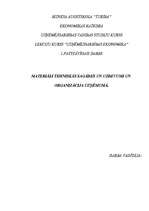 Konspekts 'Materiāli tehniskās sagādes uzdevumi un organizācija uzņēmumā', 1.