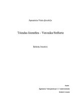 Referāts 'Veronika Strēlerte', 1.