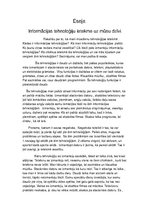 Eseja 'Informācijas tehnoloģiju ietekme uz mūsu dzīvi', 1.