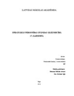 Referāts 'Spānijas glezniecība 17.gadsimtā', 1.