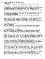 Eseja 'Communication Process Report', 1.