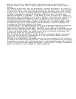 Eseja 'Queen Elizabeth', 1.