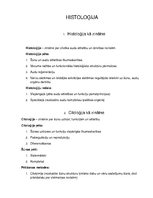 Konspekts 'Histoloģija', 1.
