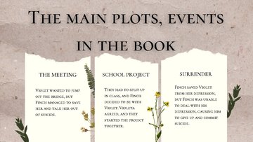 Prezentācija 'Homereading "All the bright places"', 5.