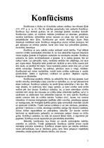 Eseja 'Konfūcisms', 1.