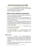 Konspekts 'Latvija Otrā Pasaules kara laikā', 1.