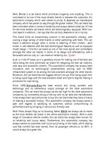 Eseja 'My TOP 5 favorite car brands', 1.