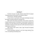 Referāts 'Ģeoekoloģiskais monitorings', 3.