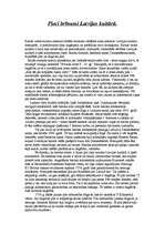 Eseja 'Pieci brīnumi Latvijas kultūrā', 1.