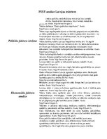 Konspekts 'PEST analīze Latvijas teātriem', 1.