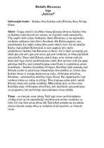 Konspekts 'Sižeti R.Blaumaņa darbos', 4.