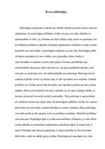 Eseja 'Es un psiholoģija', 1.