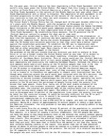 Eseja 'The Truth of the Cafta Treaty. About the Free Trade Agreement between the US and', 1.