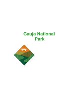 Referāts 'Gauja National Park', 1.