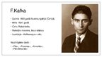 Prezentācija 'Francs Kafka', 2.