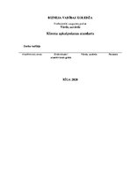 Konspekts 'Klienta apkalpošanas standarts', 1.