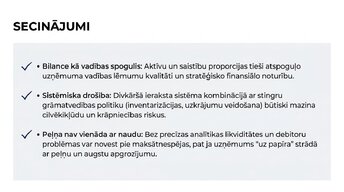 Prezentācija 'Aktīvi, saistības un pašu kapitāls', 12.