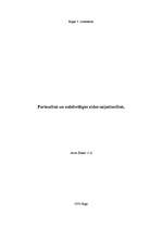 Referāts 'Personības un nelabvēlīgas vides mijattiecības', 1.