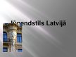 Prezentācija 'Jūgendstils Latvijā', 1.