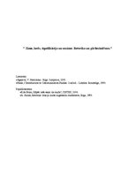 Konspekts 'Zīme, kods, signifikācija un nozīme. Retorika un pārliecināšana', 1.