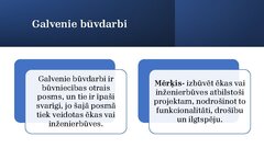 Prezentācija 'Būvdarbu procesi un operācijas', 9.