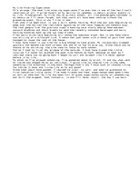 Eseja 'A Creative Piece of Writing about an Important Experience in My Life', 1.