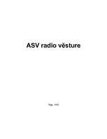 Referāts 'ASV radio vēsture', 1.