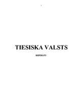 Referāts 'Tiesiska valsts', 1.