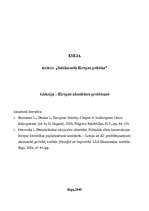 Konspekts 'Eiropas identitātes problēmas', 1.