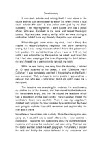 Eseja 'A Detective Story', 1.