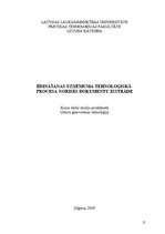 Referāts 'Ēdināšanas uzņēmuma tehnoloģiskā procesa norises dokumentu izstrāde', 1.