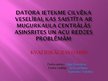 Prezentācija 'Datora ietekme uz cilvēka veselību, kas saistīta ar mugurkaula centrālās asinsri', 1.