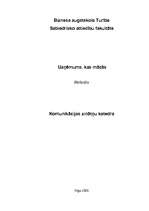 Referāts 'Uzņēmums, kas mācās', 1.