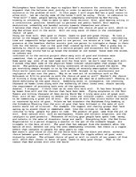 Eseja 'Phil essay on "Why God allows evil into the world" The teacher really liked it!', 1.