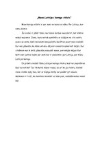 Eseja 'Mans Latvijas karoga stāsts', 1.