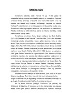 Referāts 'Simbolisms', 1.