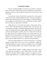 Eseja 'Iracionalitātes apoloģija', 1.