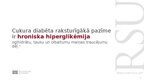 Prezentācija 'Cukura diabēts, hiperglikēmija, hipoglikēmija', 11.