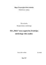 Referāts 'Zviedrijas mārketinga vides analīze', 1.