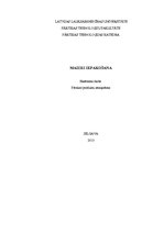 Konspekts 'Maizes iepakošana', 1.