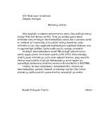 Eseja 'Motivācijas vēstule', 1.