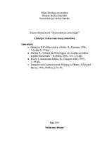 Konspekts 'Saskarsmes loma sabiedrībā', 1.