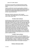 Konspekts 'Vadošā tūrisma nozares pasākuma Baltijā - tūrisma izstādes "Balttour" izvērtējum', 2.