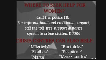 Prezentācija 'Violence against women In Latvia', 10.