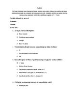 Paraugs 'Anketa', 1.